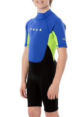 Peak Kids Energy 1.5mm Short Sleeve Spring Suit Wetsuit