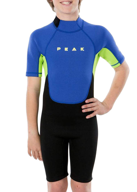 Peak Kids Energy 1.5mm Short Sleeve Spring Suit Wetsuit