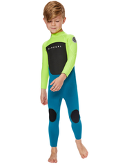 Rip Curl Groms Omega 3/2mm Back Zip Steamer Wetsuit