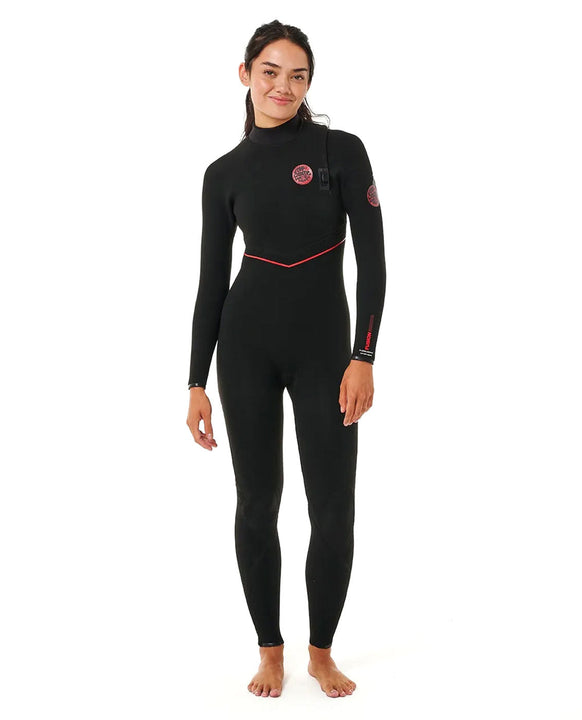 Rip Curl Womens F Bomb Fusion 3/2mm GB Zip Free Steamer Wetsuit