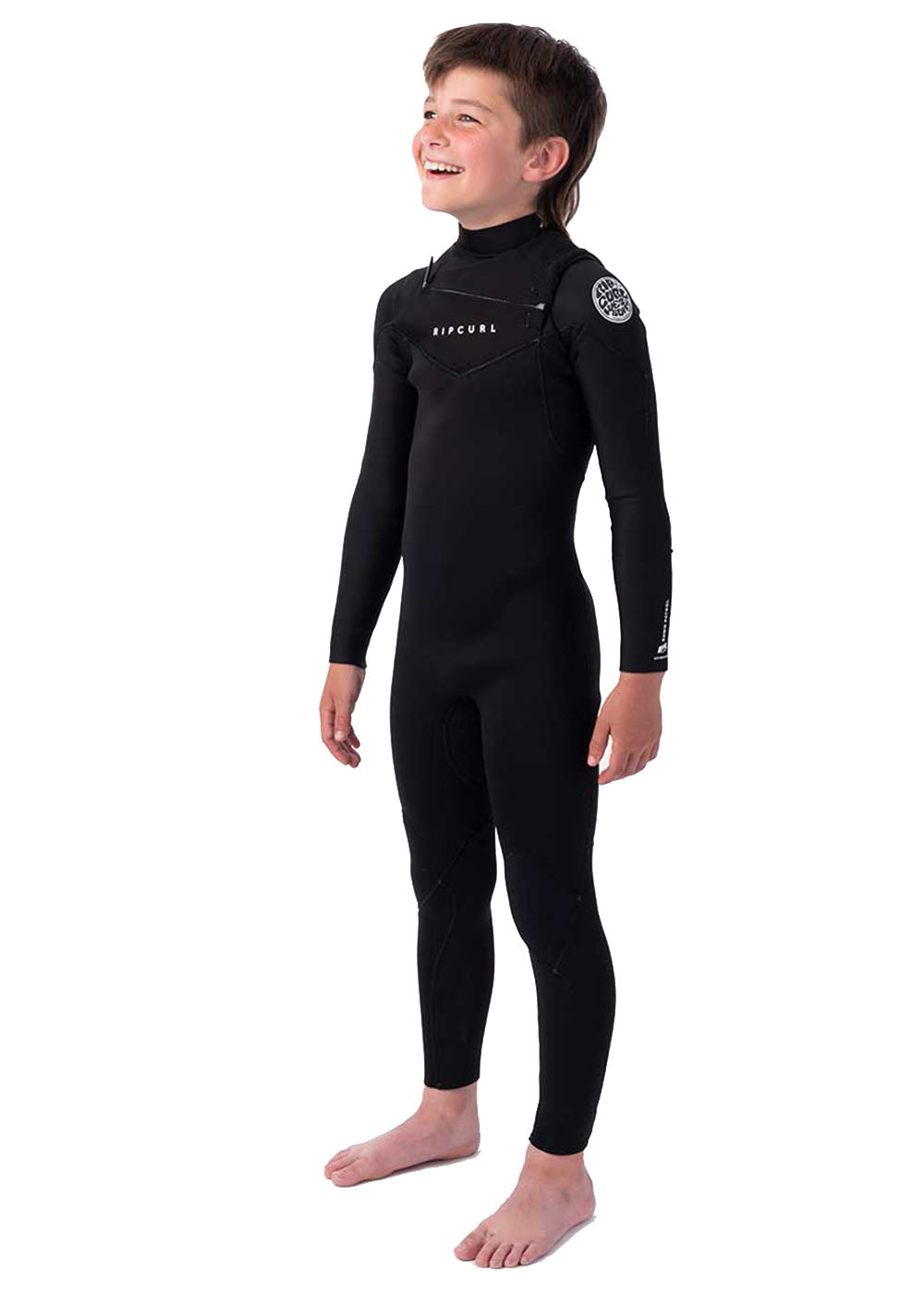 Rip Curl Youth Dawn Patrol 3/2mm Chest Zip Steamer Wetsuit