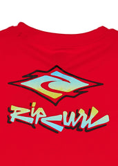Rip Curl Boys 0-6 Diamond Fade Long Sleeve Rash Guard