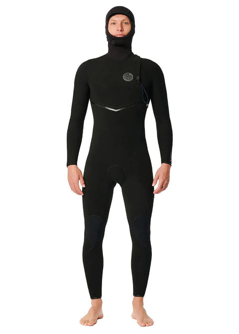 Rip Curl E Bomb 4/3mm Zipperless Hooded Steamer Wetsuit
