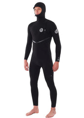 Rip Curl E Bomb 4/3mm Zipperless Hooded Steamer Wetsuit