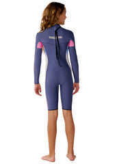Rip Curl Girls Dawn Patrol 2mm BZ LS Spring Suit Wetsuit