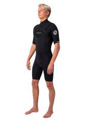 Rip Curl Mens Dawn Patrol 2mm Chest Zip Spring Suit