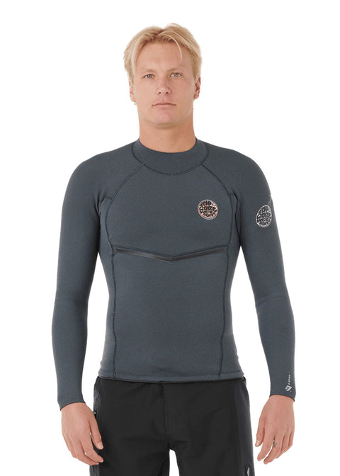 Rip Curl Mens E-Bomb 1.5mm LS Wetsuit Jacket