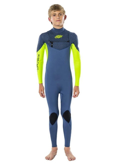 Rip Curl Youth Dawn Patrol 3/2mm Chest Zip Steamer Wetsuit