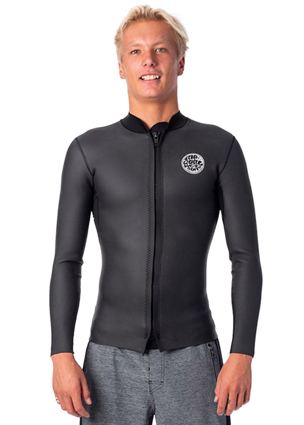 激安通販の Rip Wetsuit - Jacket Neoprene 1.5mm Patrol Dawn Mens Curl サーフィン・ボディボード