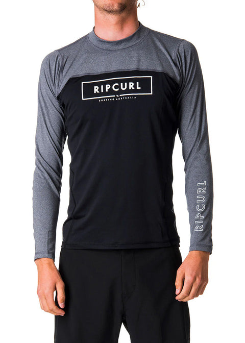 Rip Curl Mens Underline Long Sleeve Rash Guard