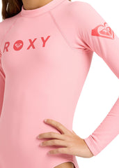 Roxy Girls Heater LS Lycra Full Piece Swimsuit