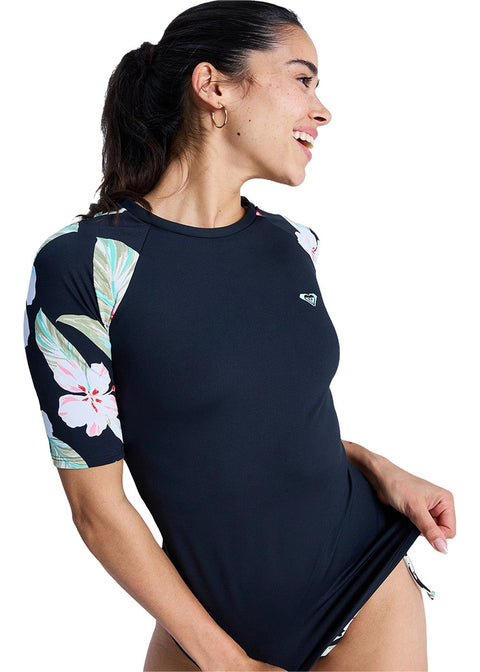 Roxy Womens Classic SS Lycra Rashie