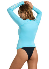Roxy Womens Essentials Zipper LS Rashie
