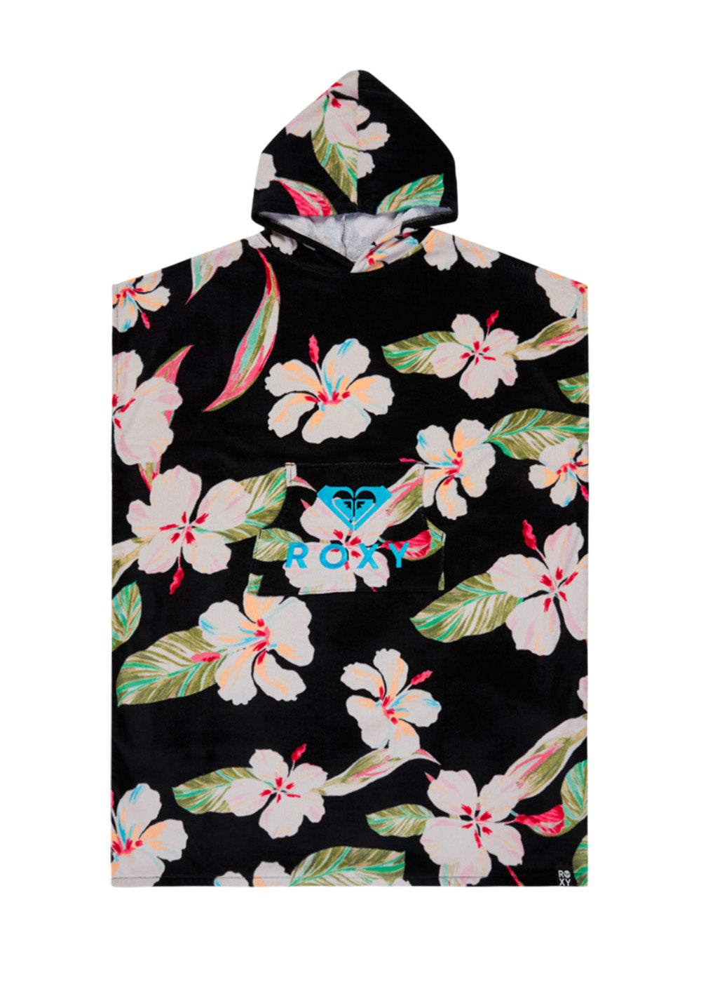 Roxy Womens Floral Stay Magical Hooded Towel