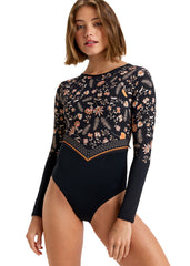 Roxy Womens Kerala LS Lycra Full Piece Swimsuit