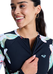 Roxy Womens Lycra Zipper LS Rashie