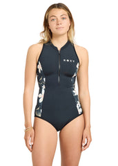 Roxy Womens Swell 1mm FZ Spring Suit Wetsuit