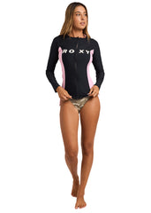 Roxy Womens Swell Series Zipper LS Rashie