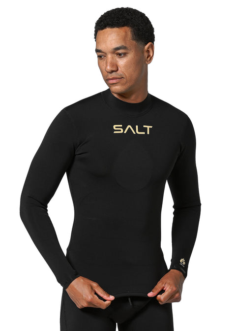 SALT Abyss Mens L/S Wetsuit Top - 1.5mm