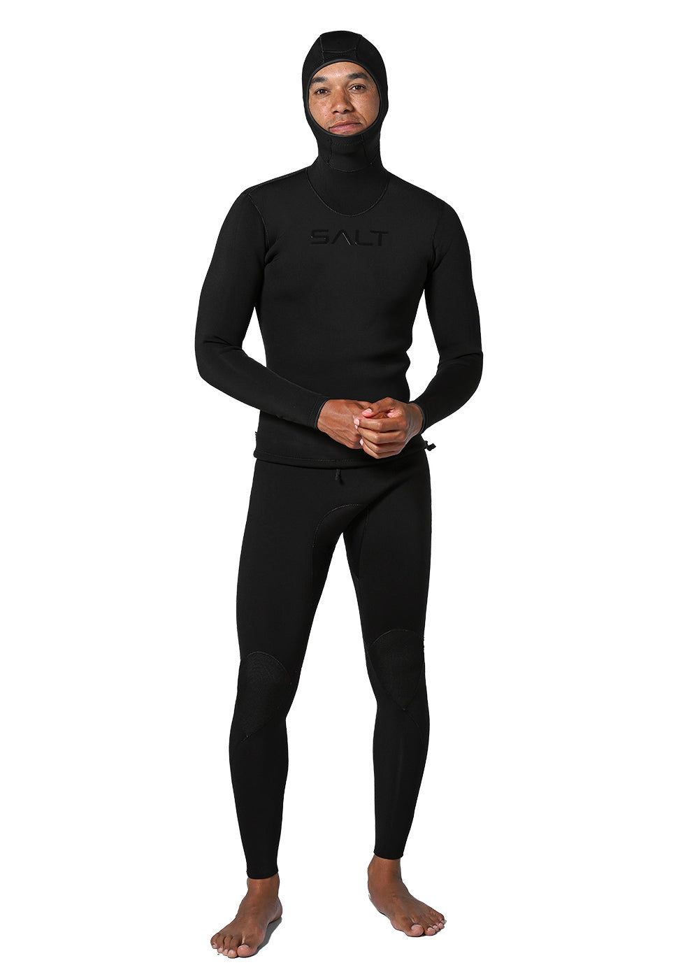 SALT Element Mens L/S Hooded Top - 3/2mm