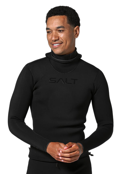 SALT Element Mens L/S Hooded Top - 3/2mm