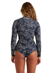 Billabong Womens Salty Dayz 2mm FZ LS Spingsuit Wetsuit