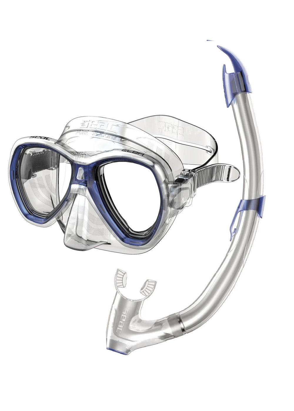 Seac Elba Mask and Fast Tech Snorkel Snorkelling Set