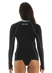 Seac Lover Womens L/S Zip Thru 2mm Top