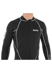 Seac Carezza Mens 2.5mm Front Zip Steamer Wetsuit