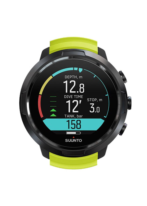 Suunto D5 Black / Lime with USB Cable