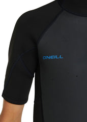 O'Neill Boys Reactor 2 2mm Back Zip Short Sleeve Spring Suit