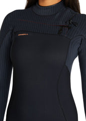O'Neill Womens Hyperfreak Fire Chest Zip Steamer Wetsuit 4/3mm