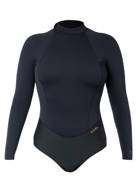 Xcel Womens Comp+ BZ 1.5mm L/S Spring Suit Wetsuit