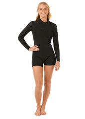 Rip Curl Womens Dawn Patrol 2mm BZ LS Spring Suit Wetsuit