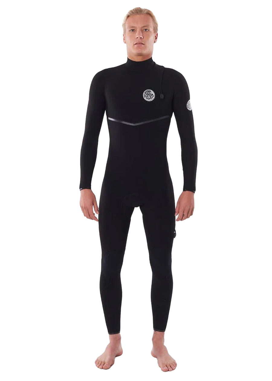 Rip Curl Mens E-Bomb 4/3mm Zipperless GBS Steamer Wetsuit
