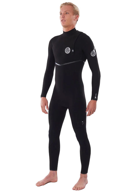 Rip Curl Mens E Bomb 4/3mm Zipperless GBS Steamer Wetsuit