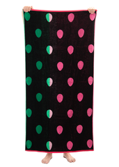 WW Double Jacquard Beach Towel Watermelon