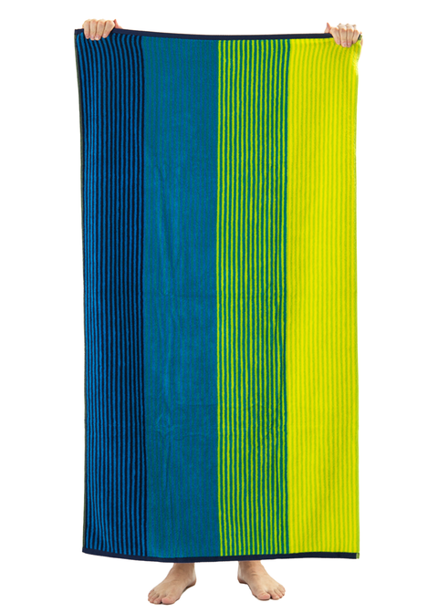 WW Double Jacquard Beach Towel Stripes
