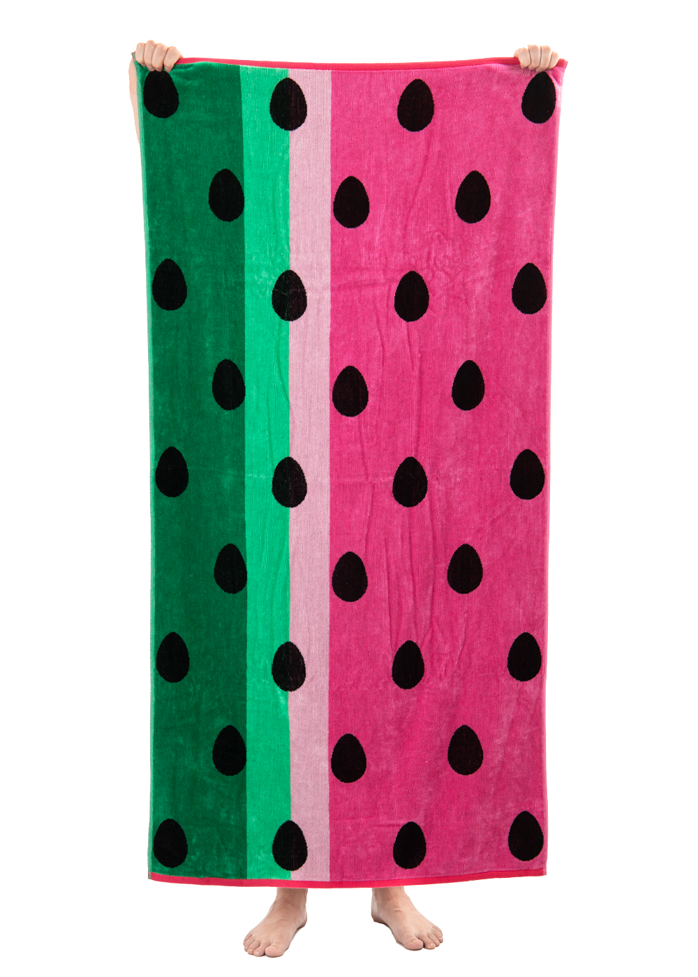 WW Double Jacquard Beach Towel Watermelon