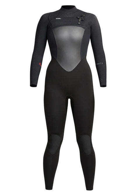 Xcel Womens Radiant Rebound 3/2mm Chest Zip Steamer Wetsuit