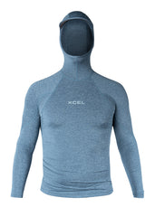Xcel Mens UV LS Lycra Hooded Rashie