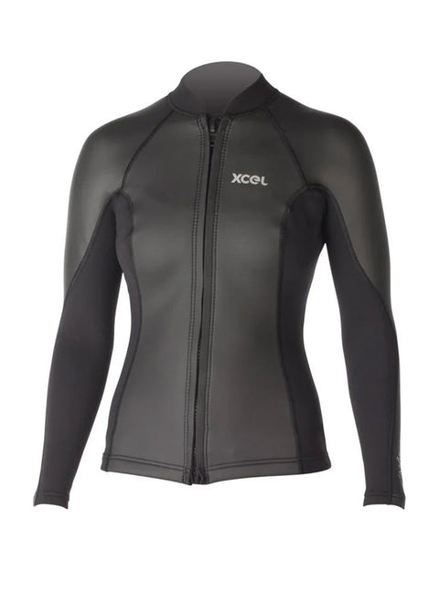 Xcel Womens Axis FZ 2/1mm Wetsuit Jacket