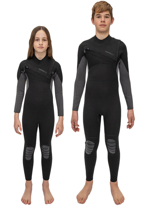 Adreno Youth Carve 3/2mm Chest Zip Steamer Wetsuit