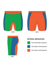 ZONE3 Mens Active Flex Buoyancy Jammer 3/2mm Tri Shorts