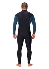 ONeill Mens Hyperfreak Fire 4/3mm Chest Zip Steamer Wetsuit