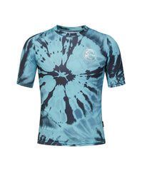 ONeill Boys Tie Dye SS UV Rash Vest