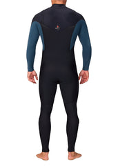 ONeill Mens Hyperfreak Fire 4/3mm Chest Zip Steamer Wetsuit