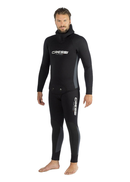 Cressi Mens Fisterra 5mm Lined 2 Piece Wetsuit