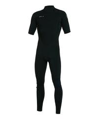 O'Neill Mens Defender 2mm Short Sleeve Back Zip Steamer Wetsuit