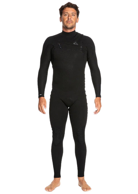 Quiksilver Mens Highline 3/2mm Chest Zip Steamer Wetsuit
